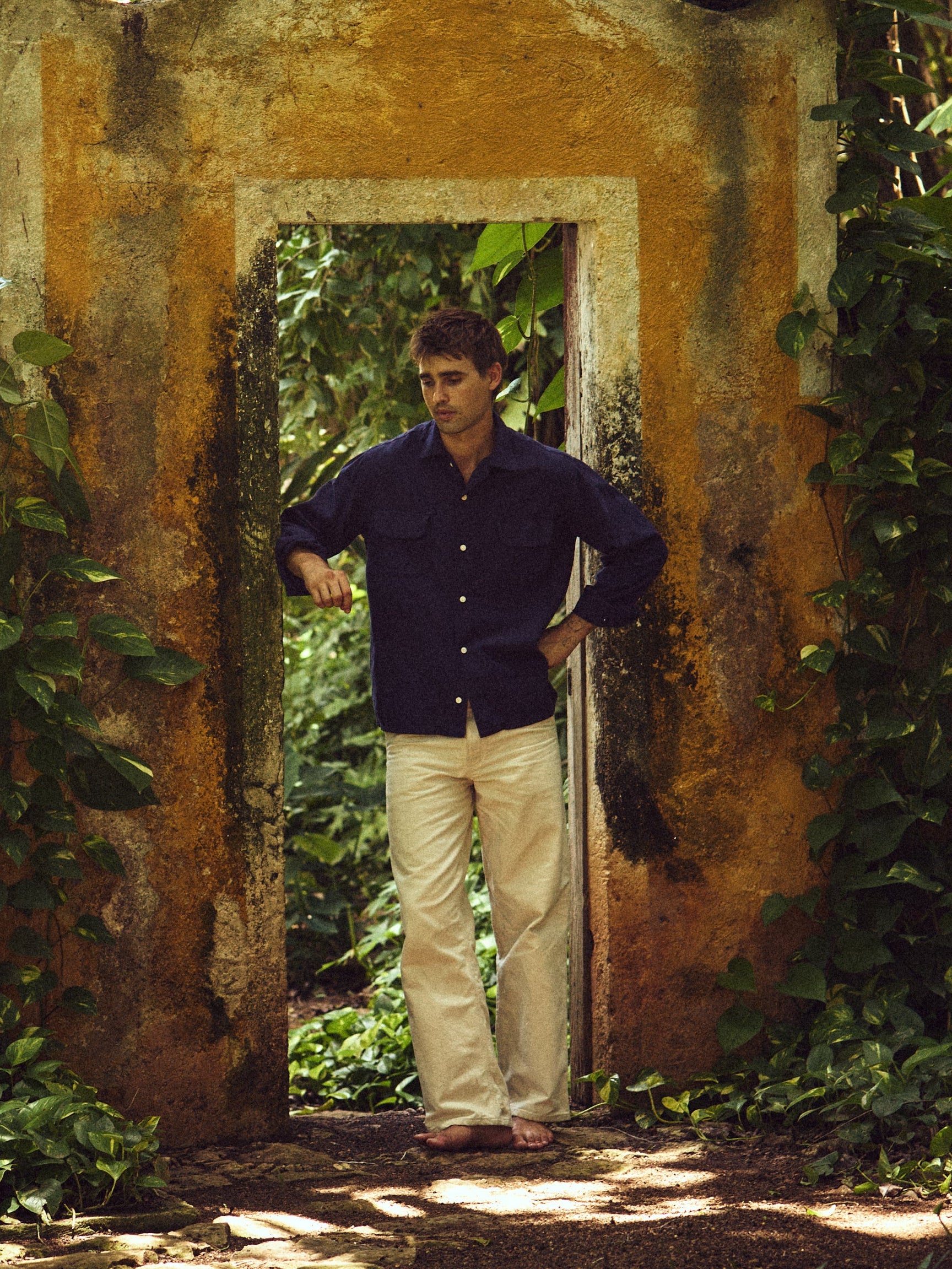 RIVIERA JAPANESE LINEN SHIRT