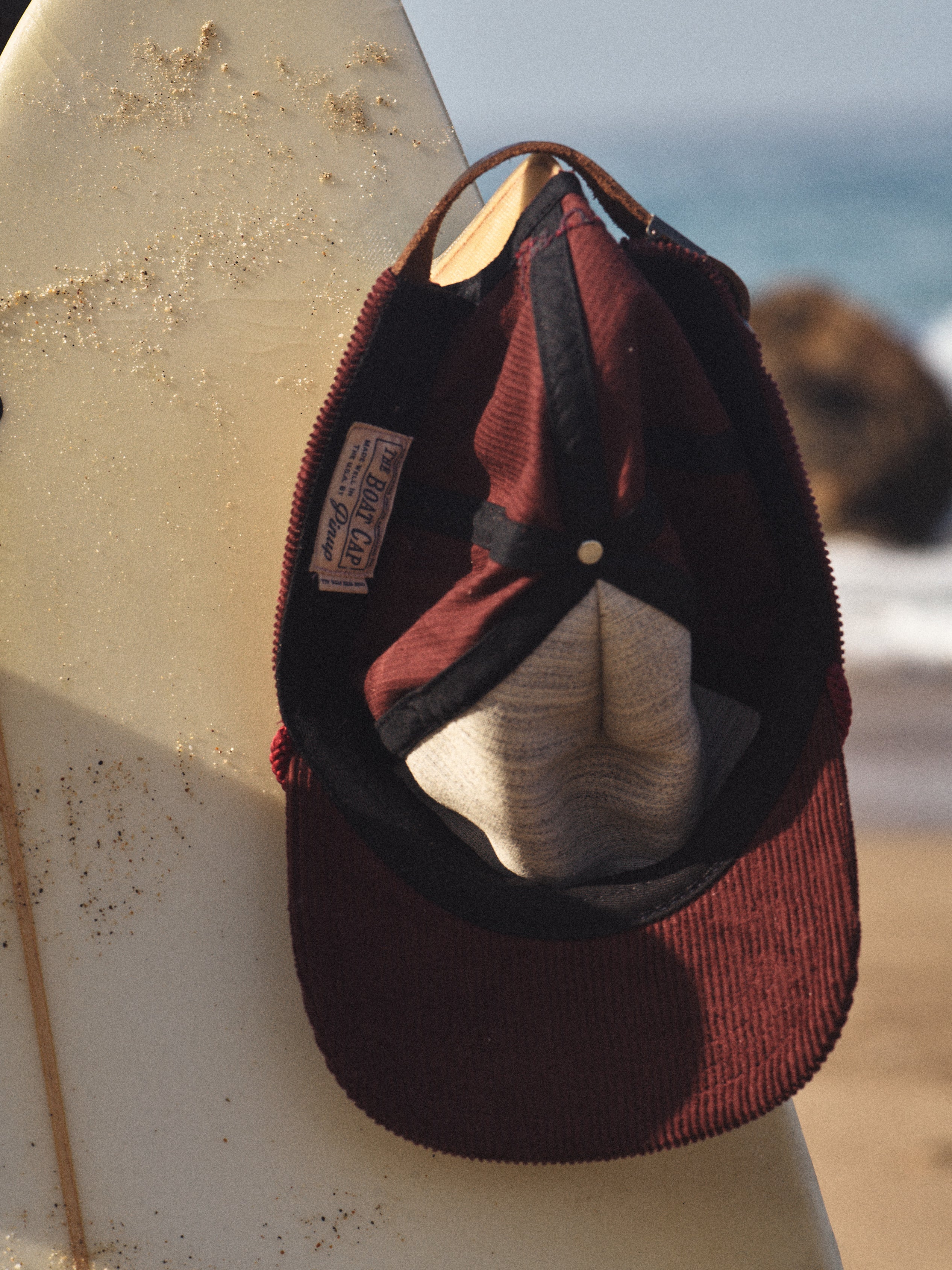 CORDUROY BOAT CAP