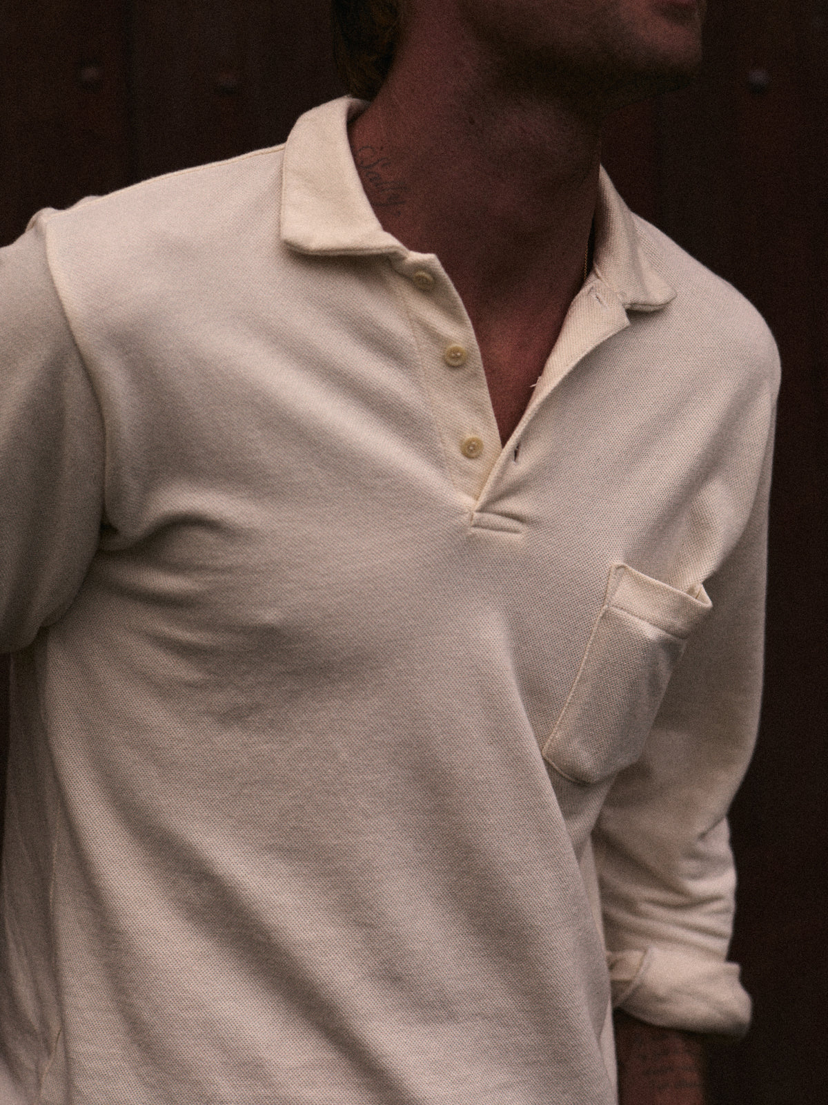 LONG SLEEVE PIQUÉ POLO