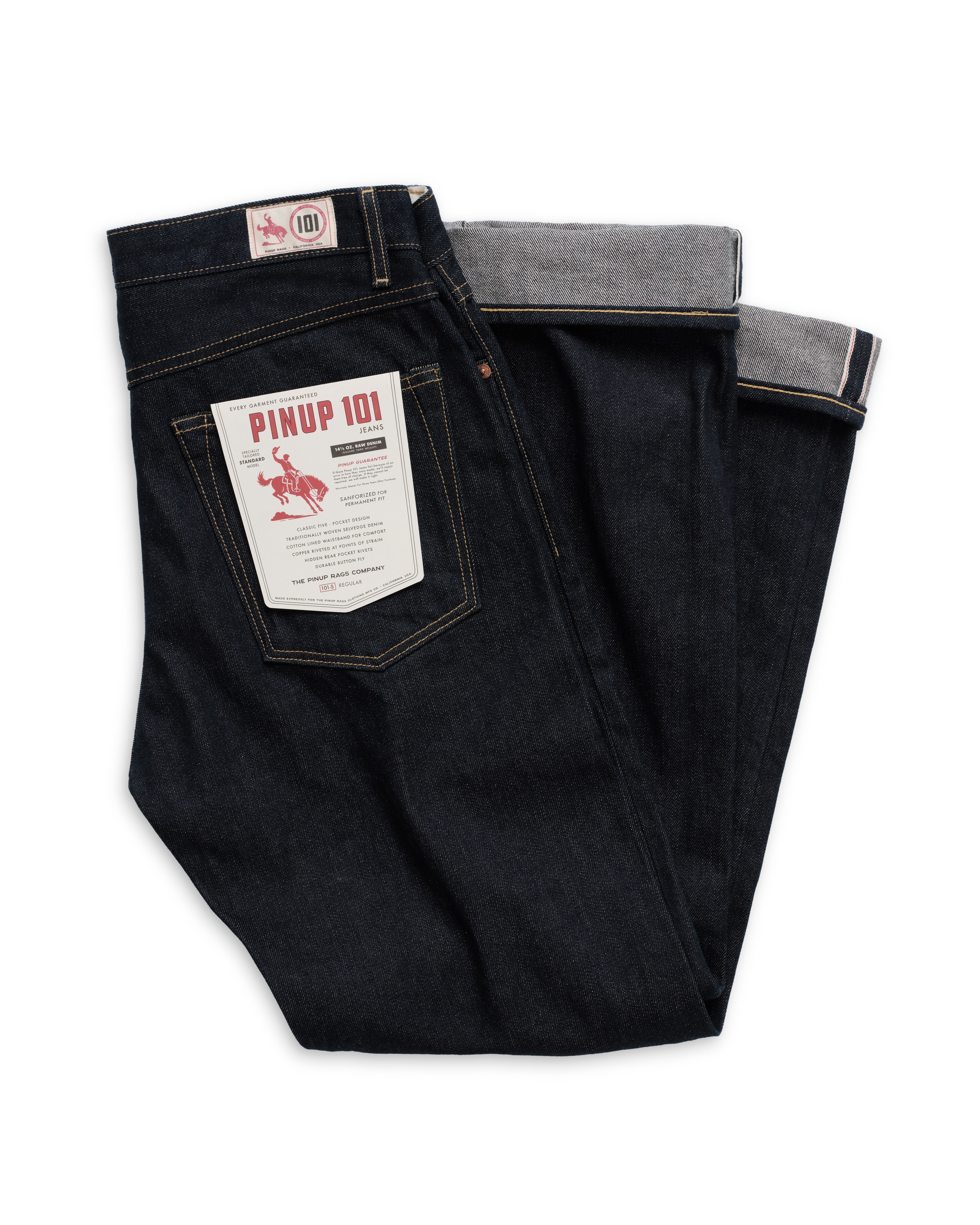 101 JAPANESE SELVEDGE DENIM JEAN