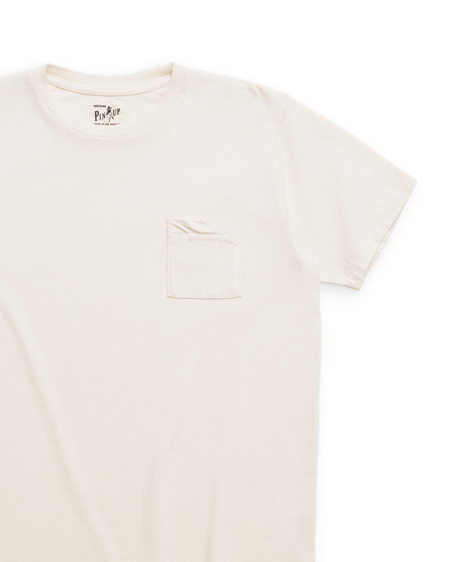 POCKET TEE - NATURAL