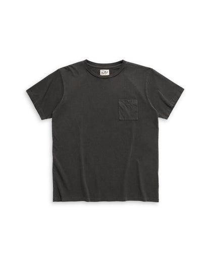 POCKET TEE - WASHED BLACK