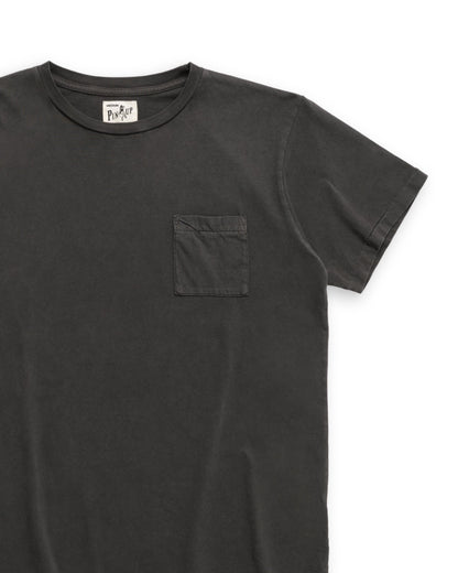 POCKET TEE - WASHED BLACK