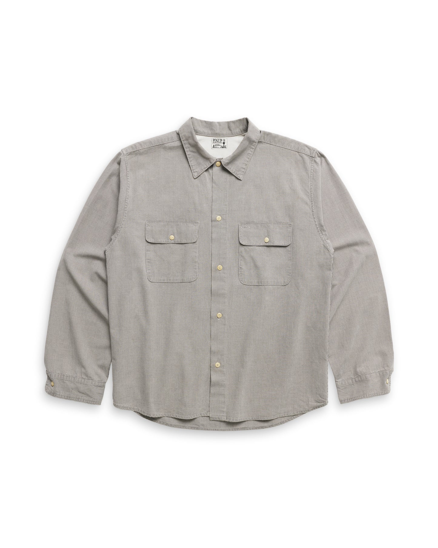 HOUNDSTOOTH BUTTON UP