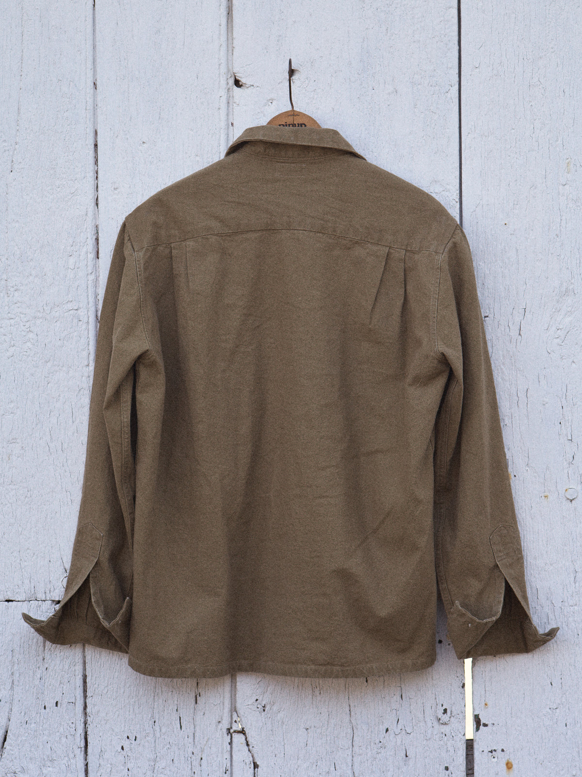RIVIERA JAPANESE LINEN SHIRT - OLIVE