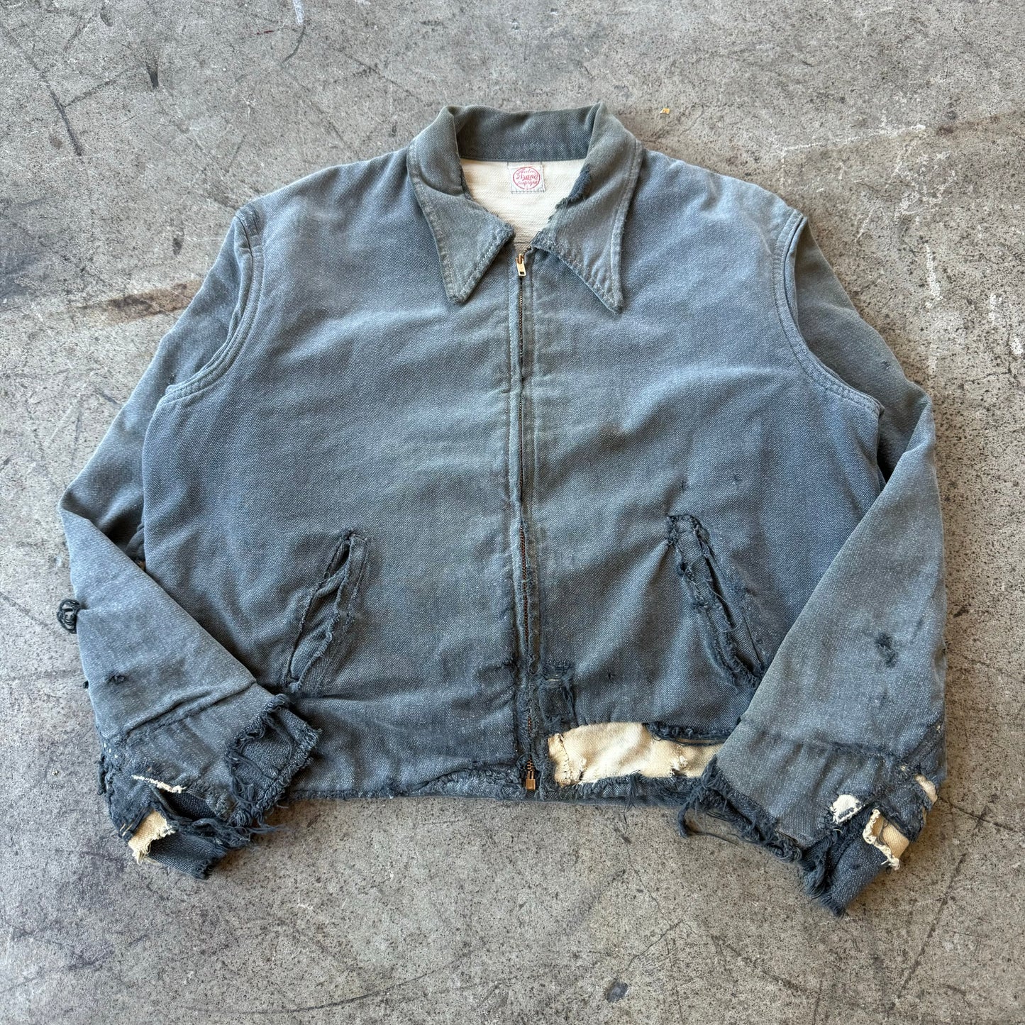 1940S AUTO BRAND SALT AND PEPPER JACKET