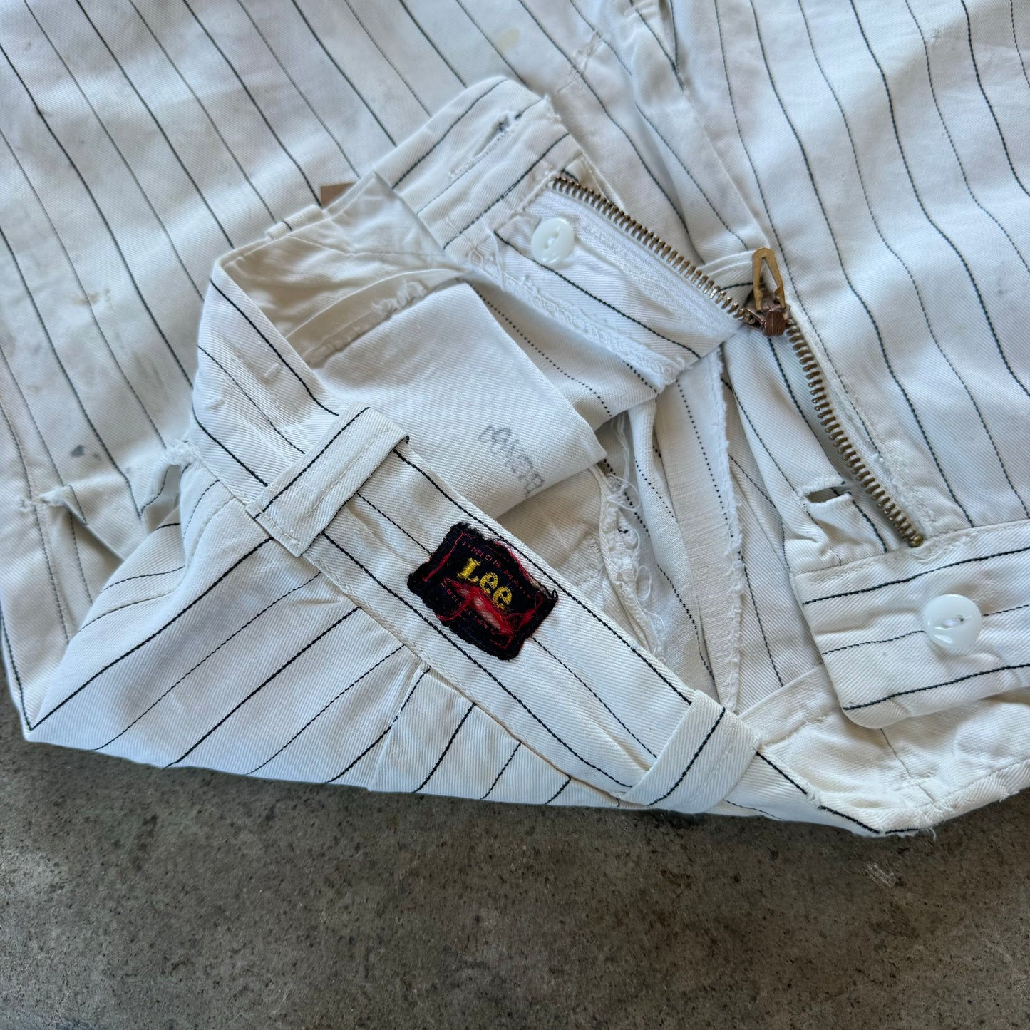 1950S LEE PIN-STRIPE PANTS