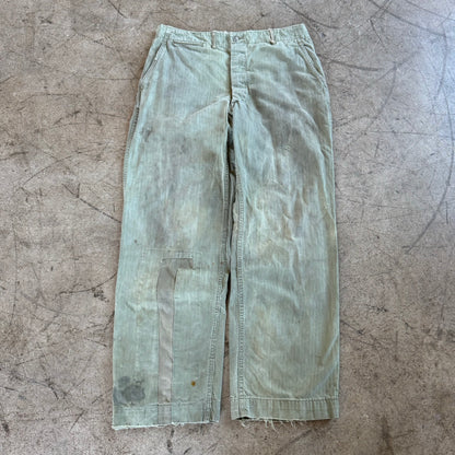 1940S HBT MILLITARY PANTS