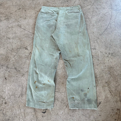 1940S HBT MILLITARY PANTS