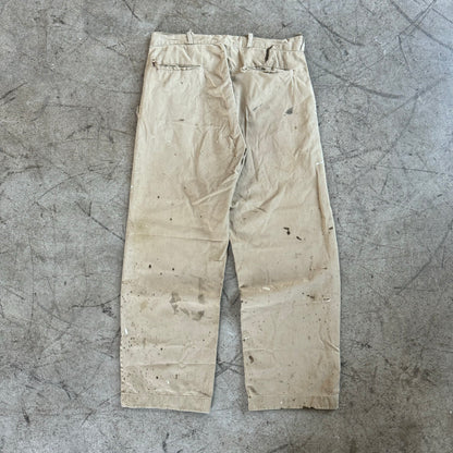 1940S OIL SPLATTERED CHINOS (33)