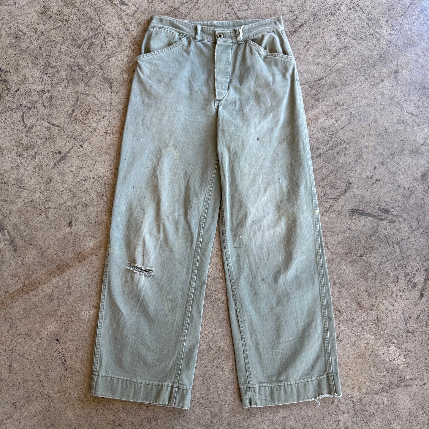 1940'S HBT MILITARY PANTS (29)