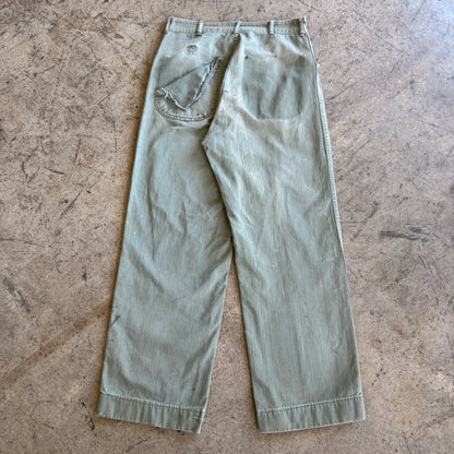 1940'S HBT MILITARY PANTS (29)