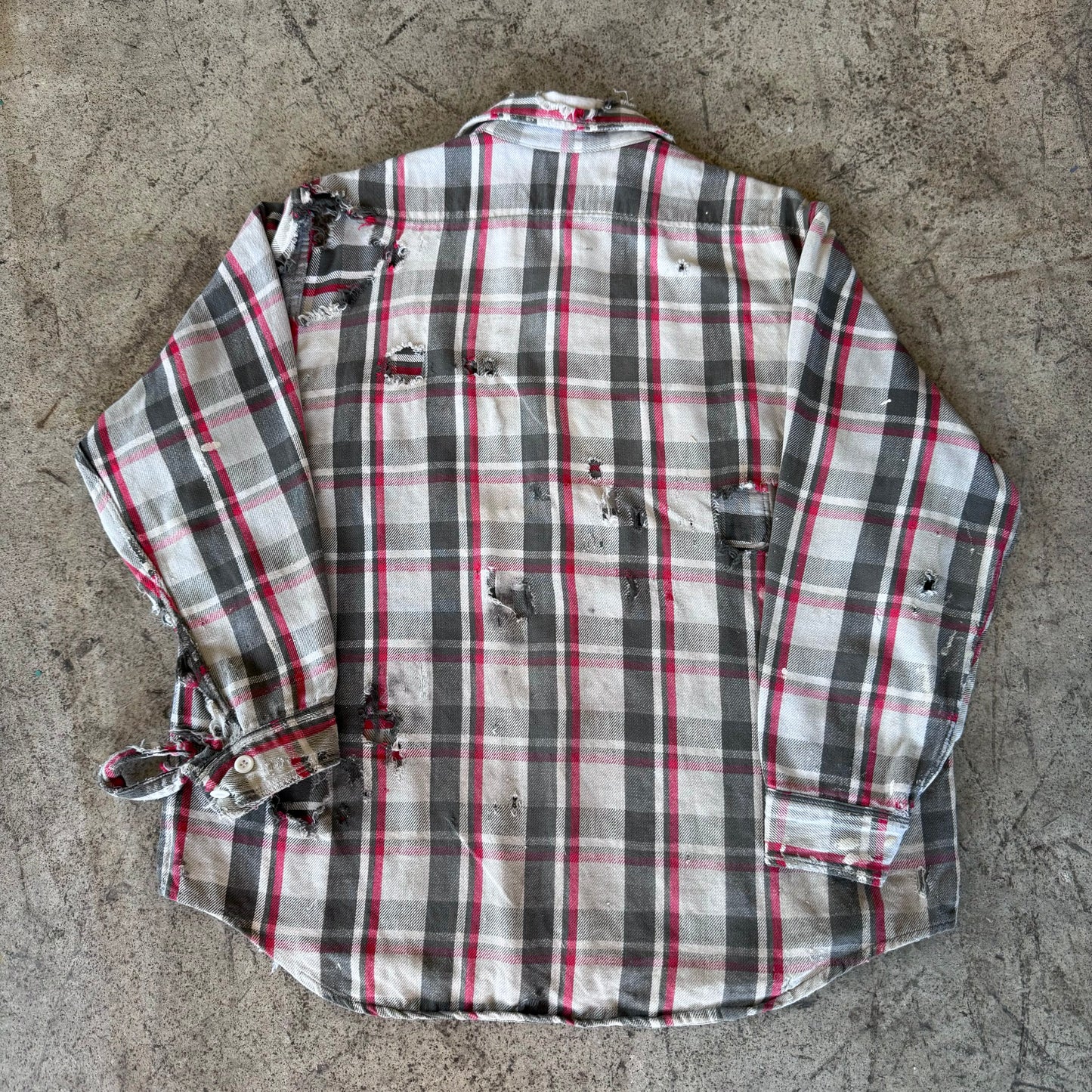 1950'S THRASHED BIG MAC FLANNEL (XL)