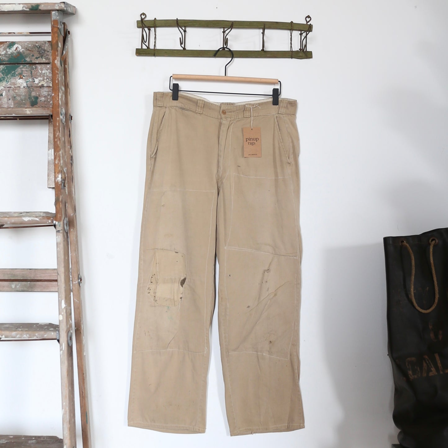 1950'S REPAIRED CHINOS