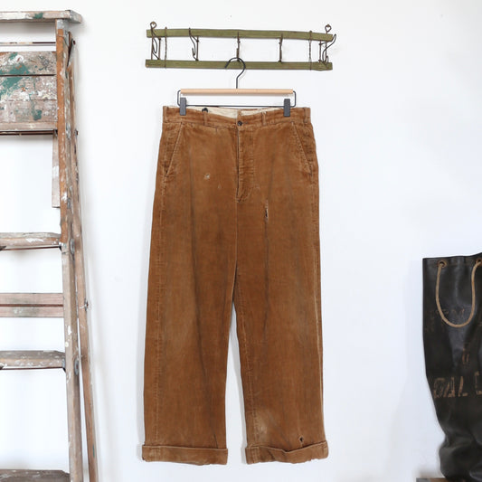 1940'S CORDUROY WORK PANTS