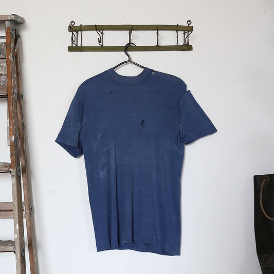 1960'S THIN BLUE POCKET TEE