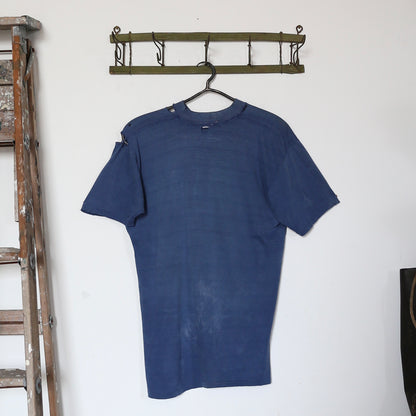 1960'S THIN BLUE POCKET TEE