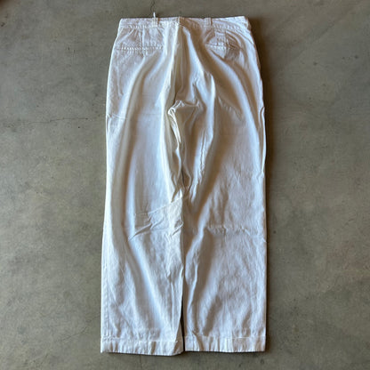 1950s WHITE BIG MAC CHINOS