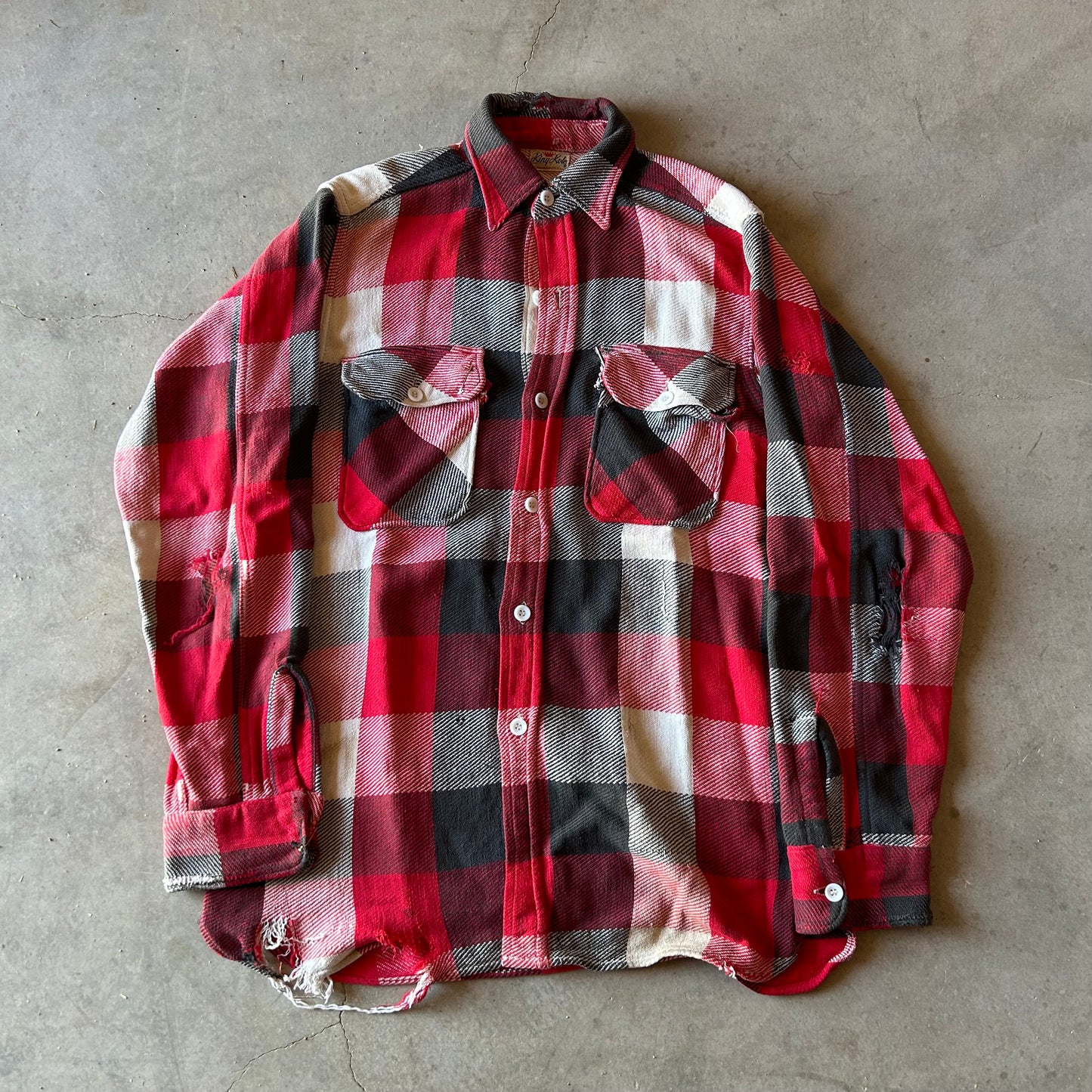 1950s KING KOLE FLANNEL