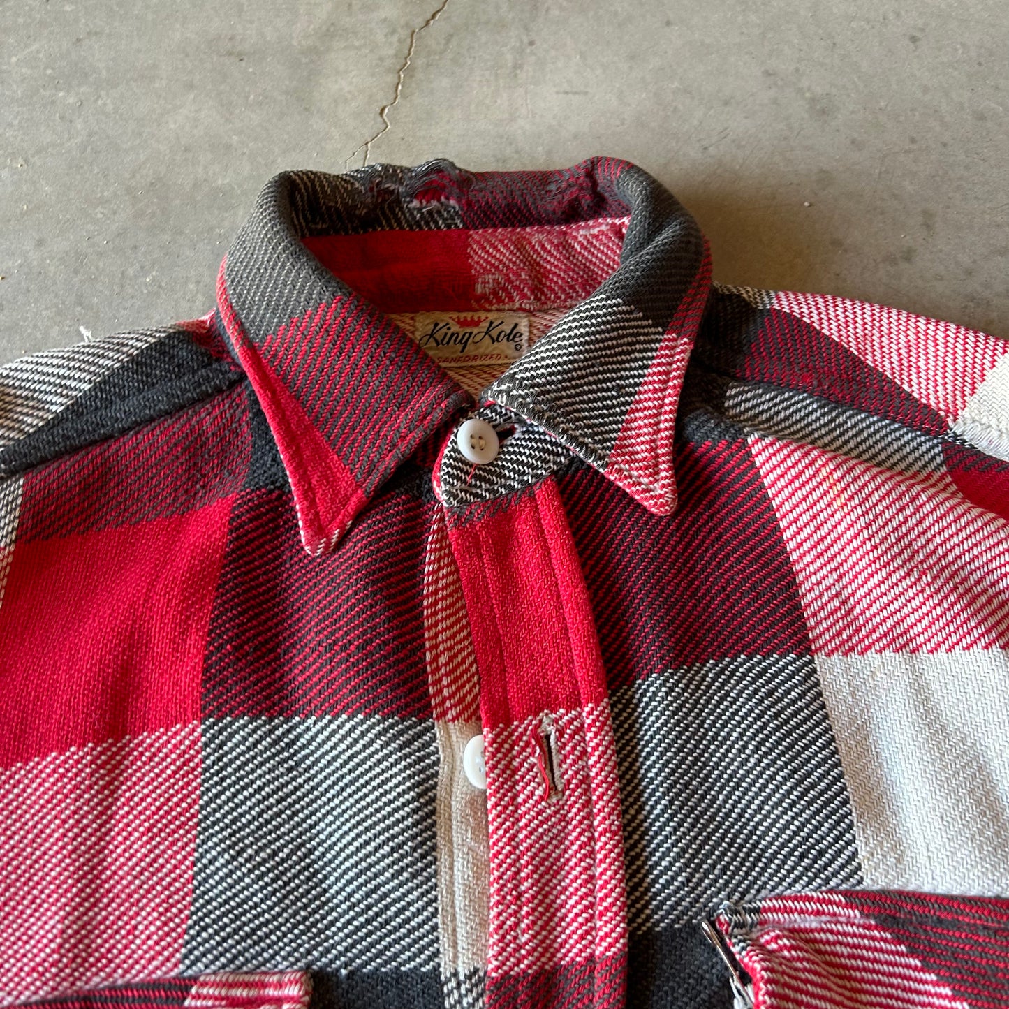 1950s KING KOLE FLANNEL