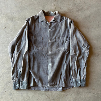 1950s GRAY CORDUROY SHIRT