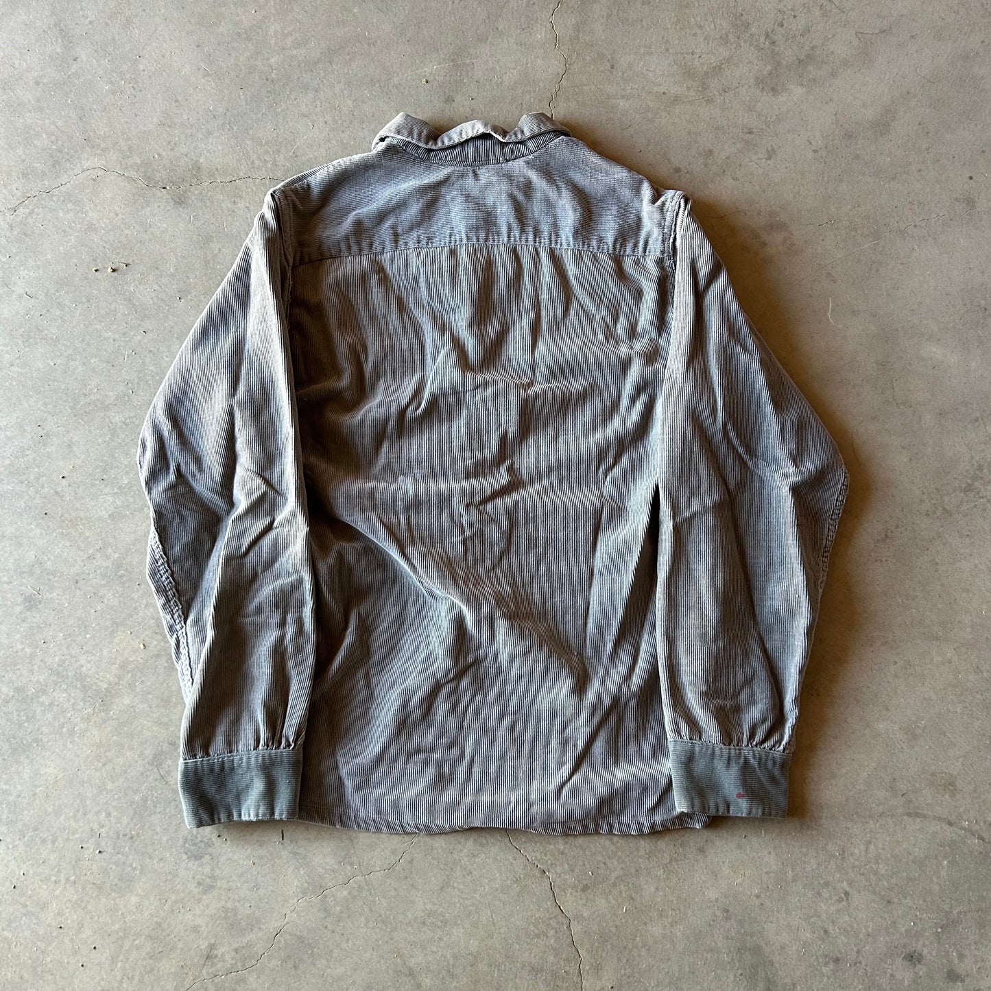 1950s GRAY CORDUROY SHIRT