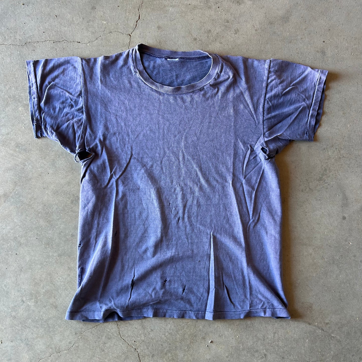 1960s PURPLE BLANK TEE