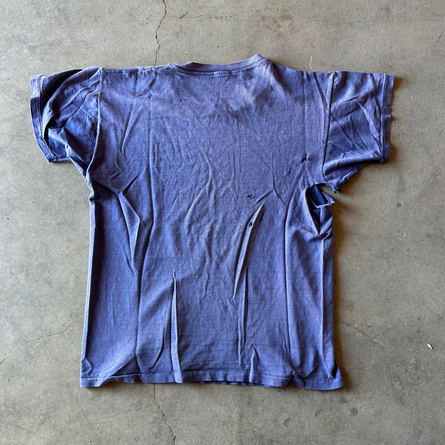 1960s PURPLE BLANK TEE