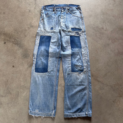 1940S REPAIRED CARPENTER JEANS