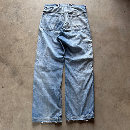 1940S REPAIRED CARPENTER JEANS