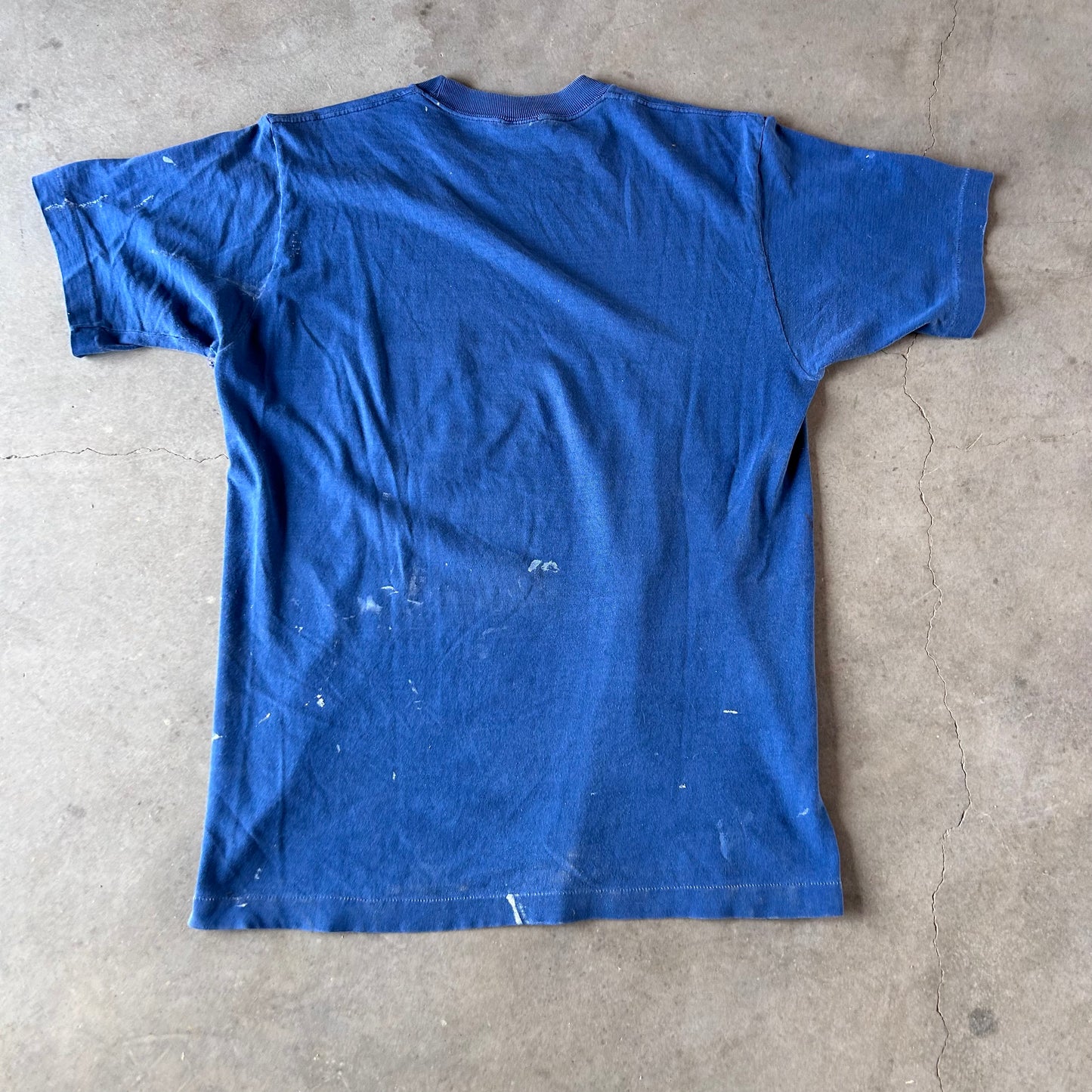 1970S BLUE PAINTER TEE