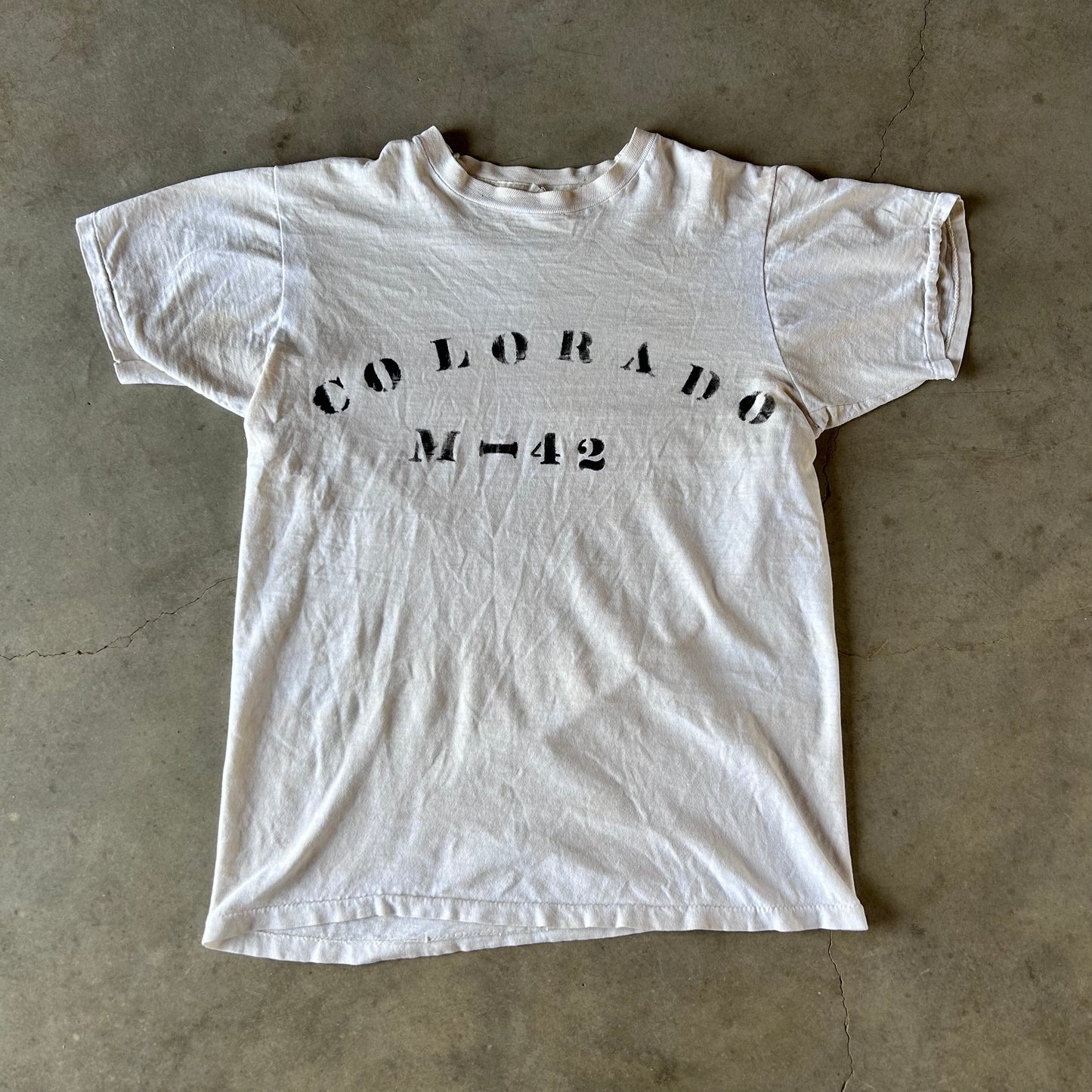 1960S STENCILED COLORADO TEE