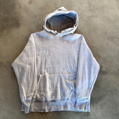 1950S GREY THERMAL LINED HOODIE