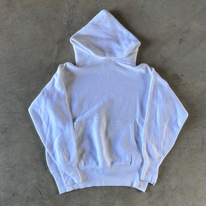 1960S BLANK WHITE HOODIE