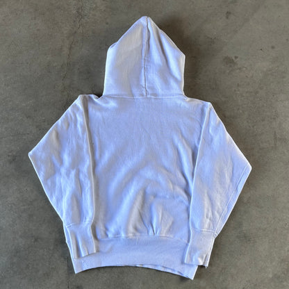 1960S BLANK WHITE HOODIE