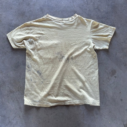 1970S YELLOW POCKET TEE