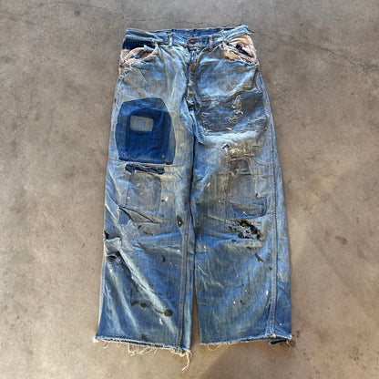 1950S BIG MAC REPAIRED JEANS