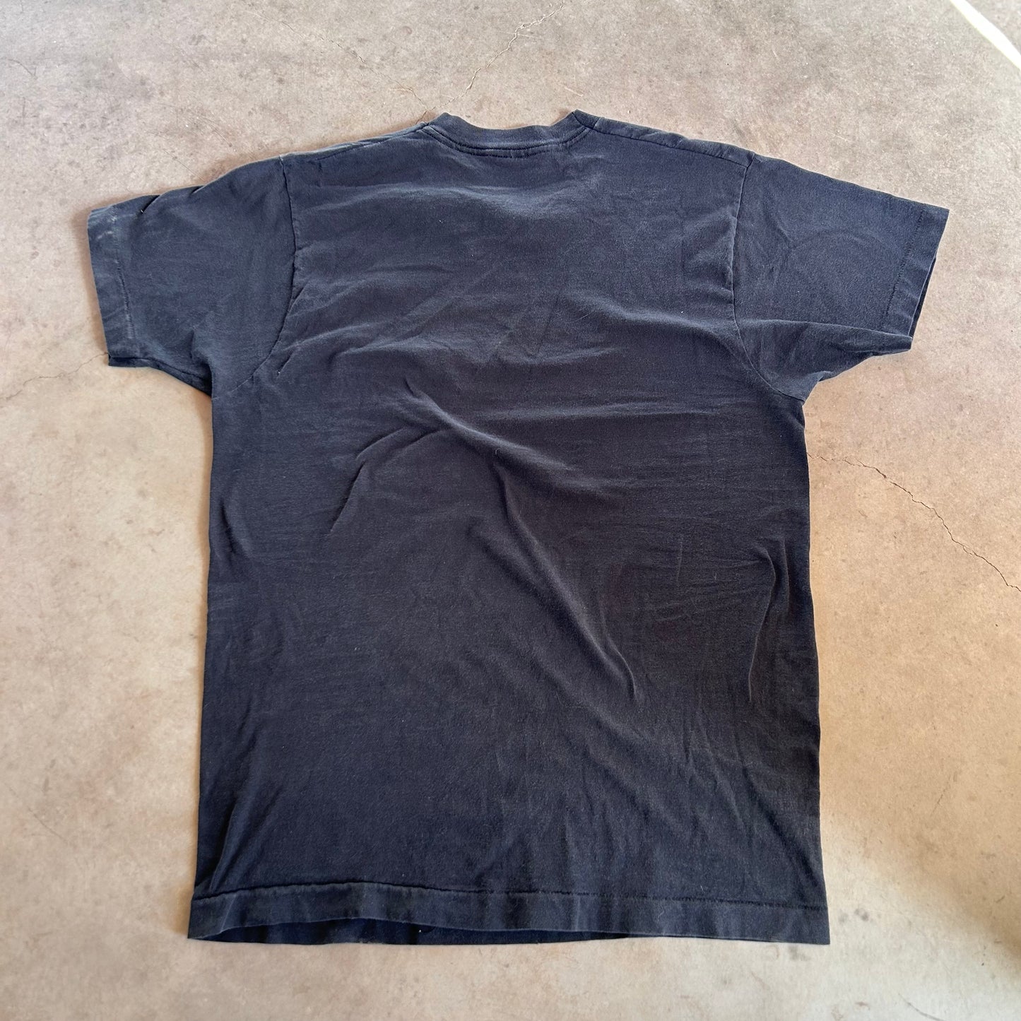 1980S BLACK POCKET TEE