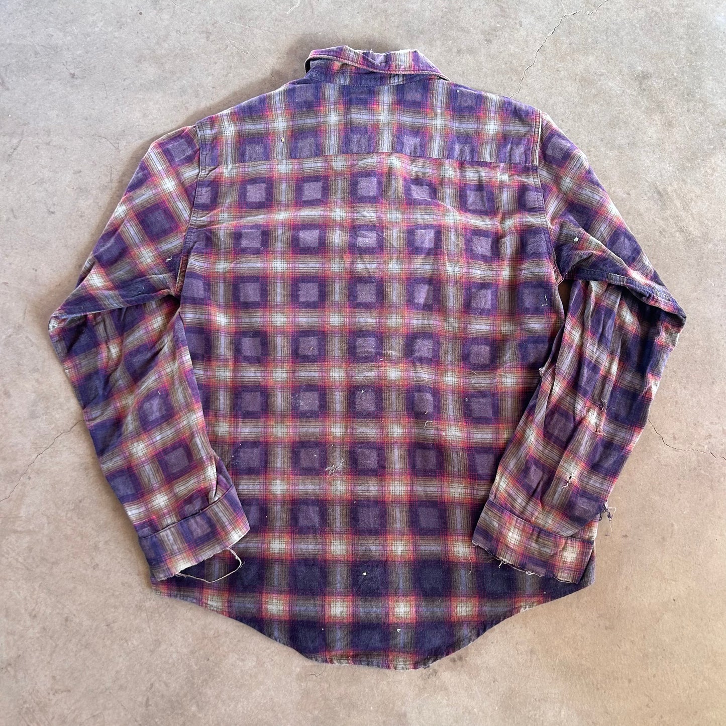 1960S PRINTED FLANNEL