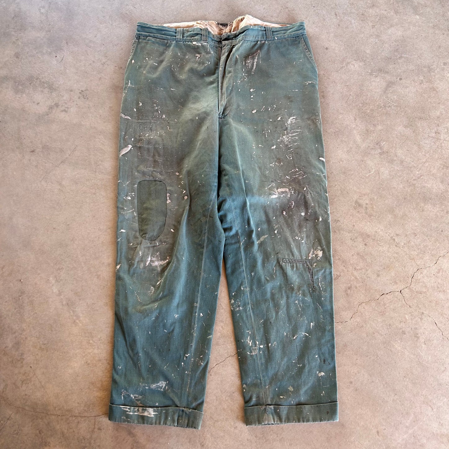 1950S PAINT SPLATER CHINOS