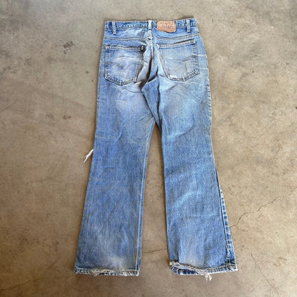 1970S LEVI ORANGE TABS