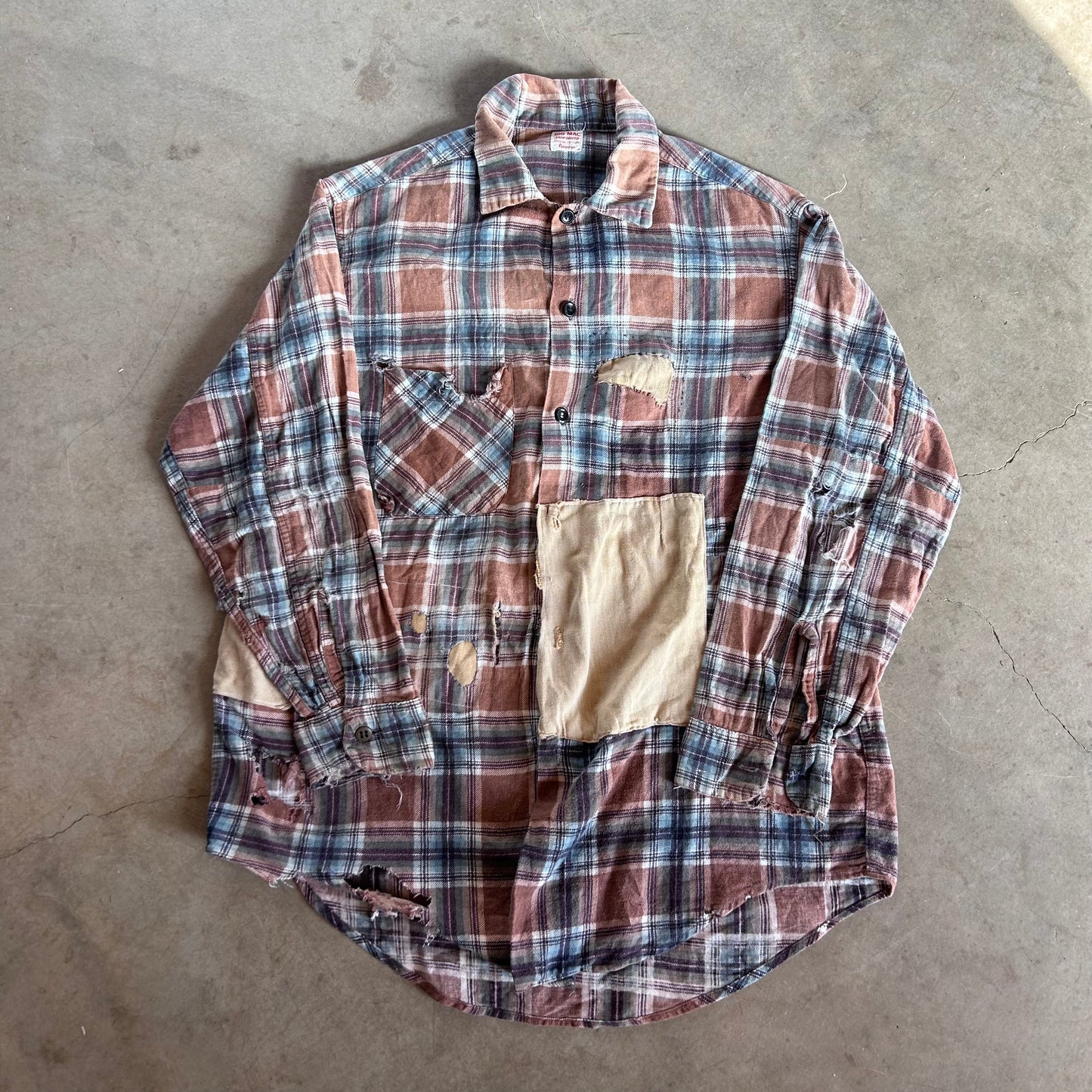 1950S BIG MAC WOVEN FLANNEL