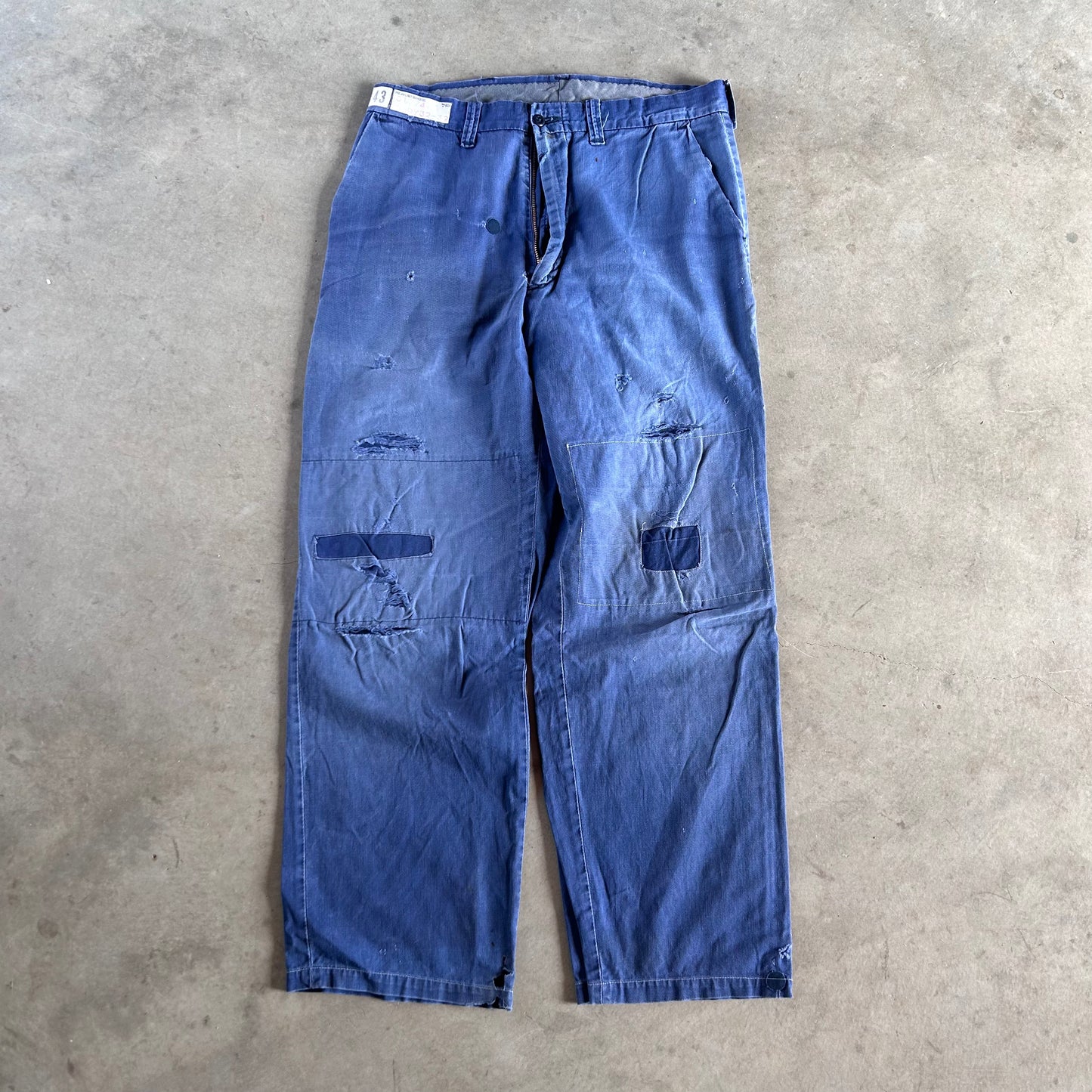 1960S REPAIRED WORK PANTS