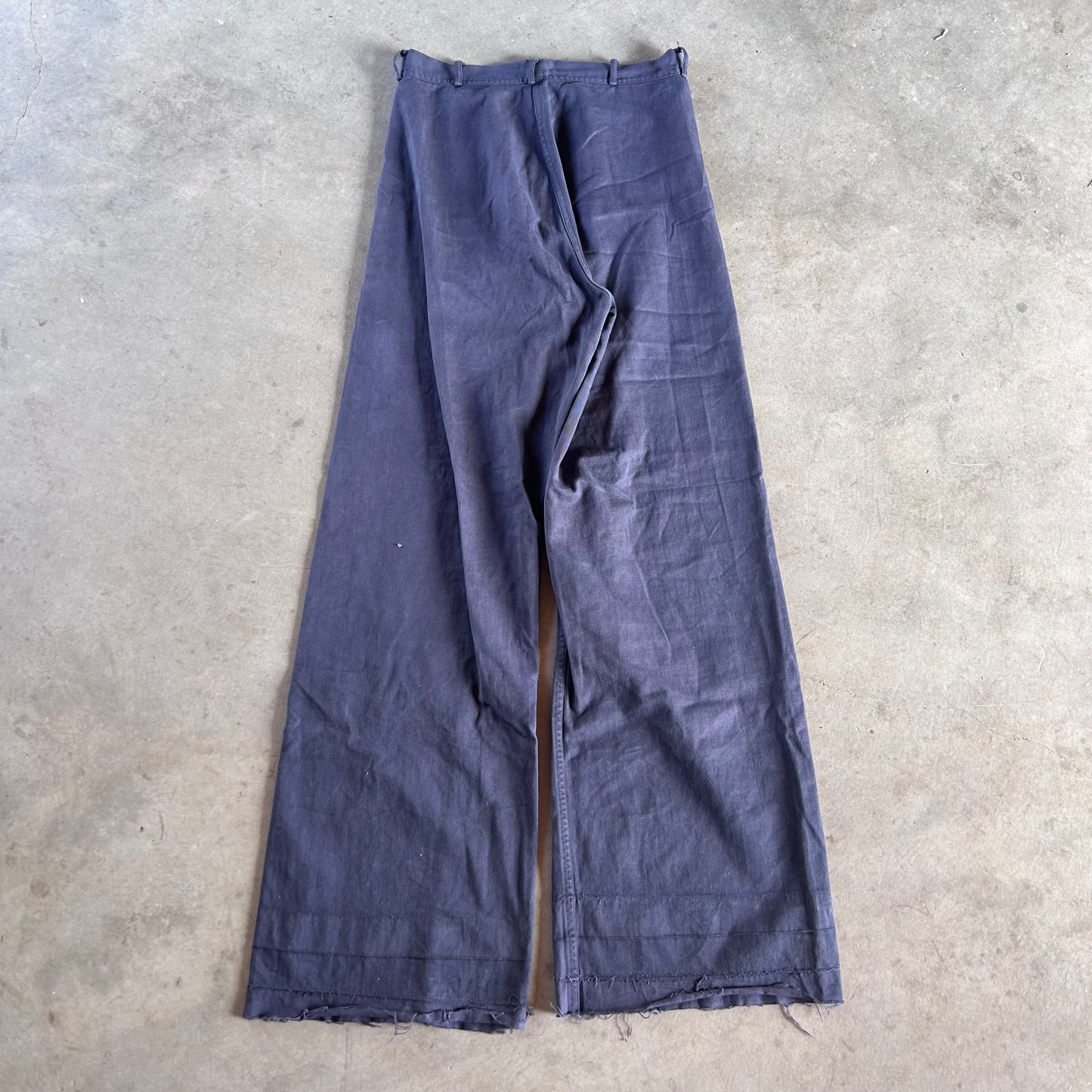 1940S OVER DYED SAILOR PANTS