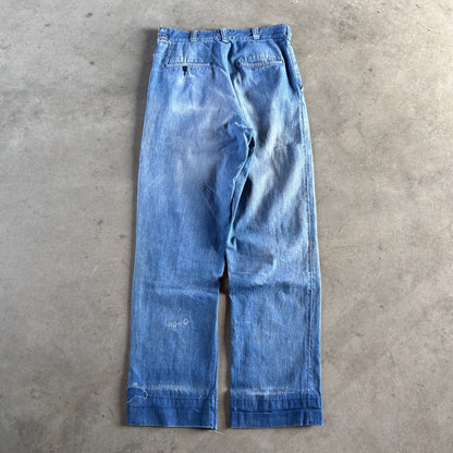 1950S REPAIRED DENIM CHINOS