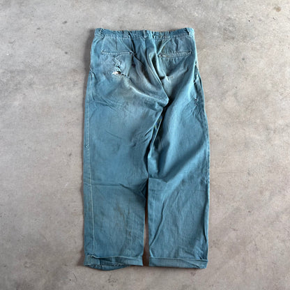 1950S FADED GREEN CHINOS