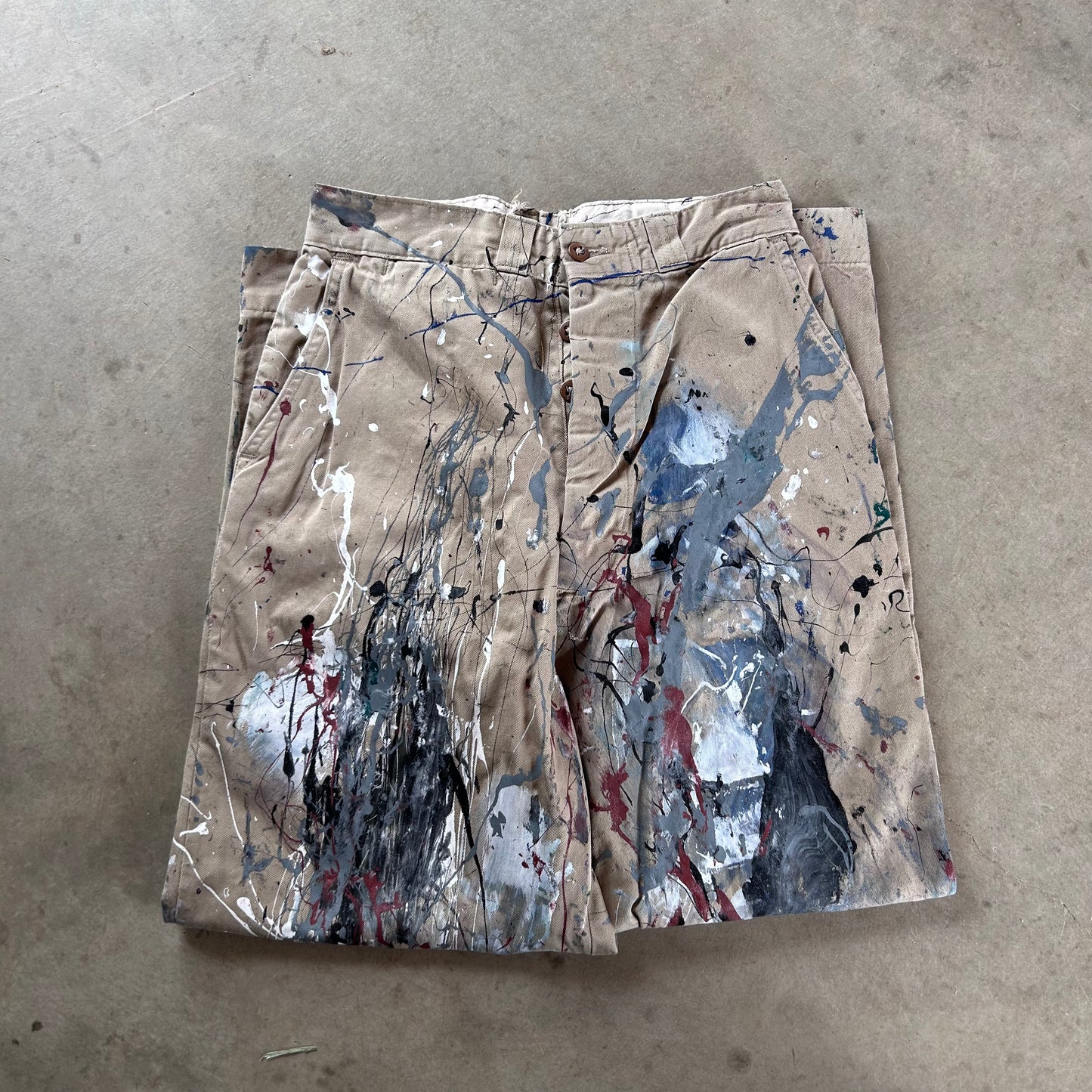 1940S PAINTED CHINOS