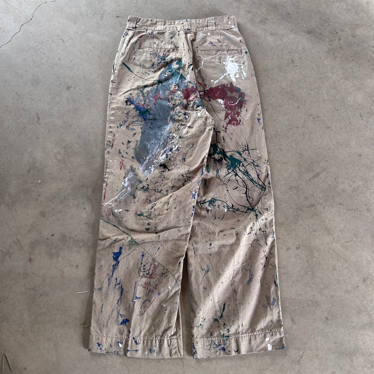 1940S PAINTED CHINOS