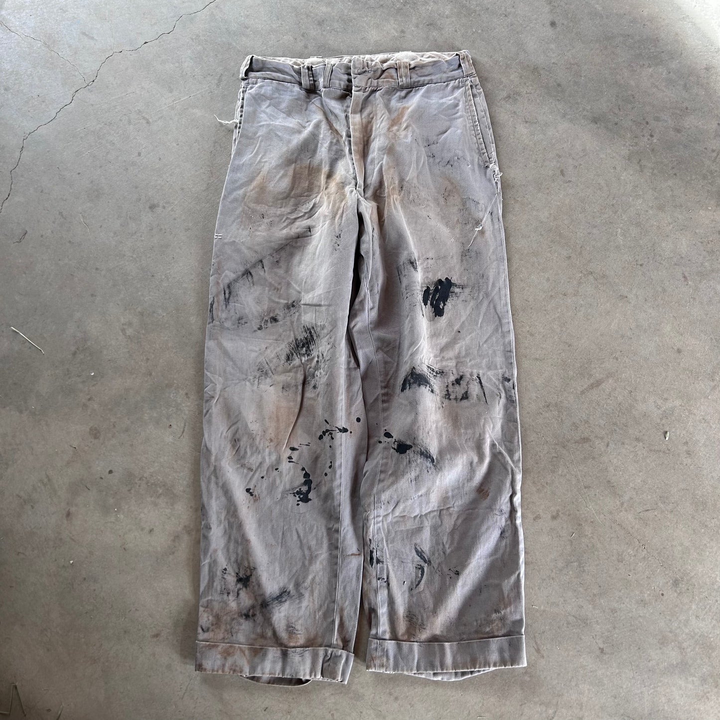 1950S PAINTED CHINOS