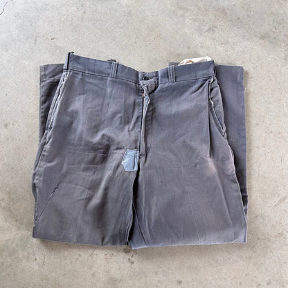 1960S DARK GREY CHINOS